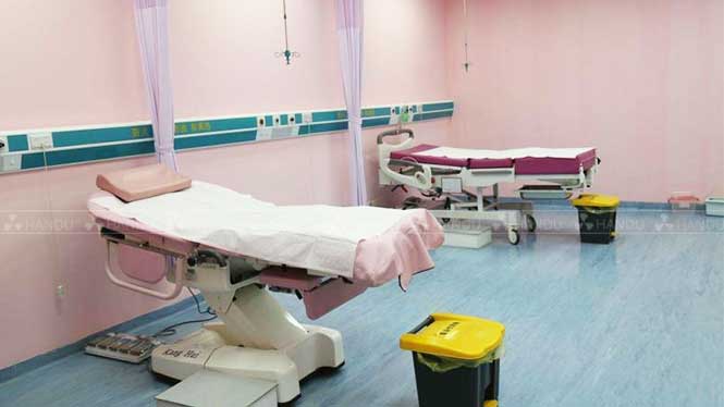 汗蒸後的(de)休息床