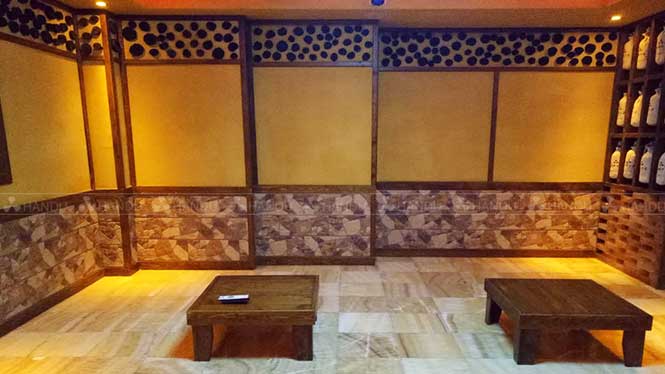 電(diàn)氣石汗蒸房(fáng)裝修