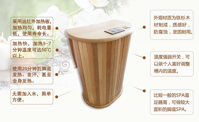 電(diàn)氣石足療桶特色